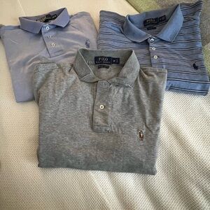 Ralph Lauren Men's Shirts - Blue and Gray